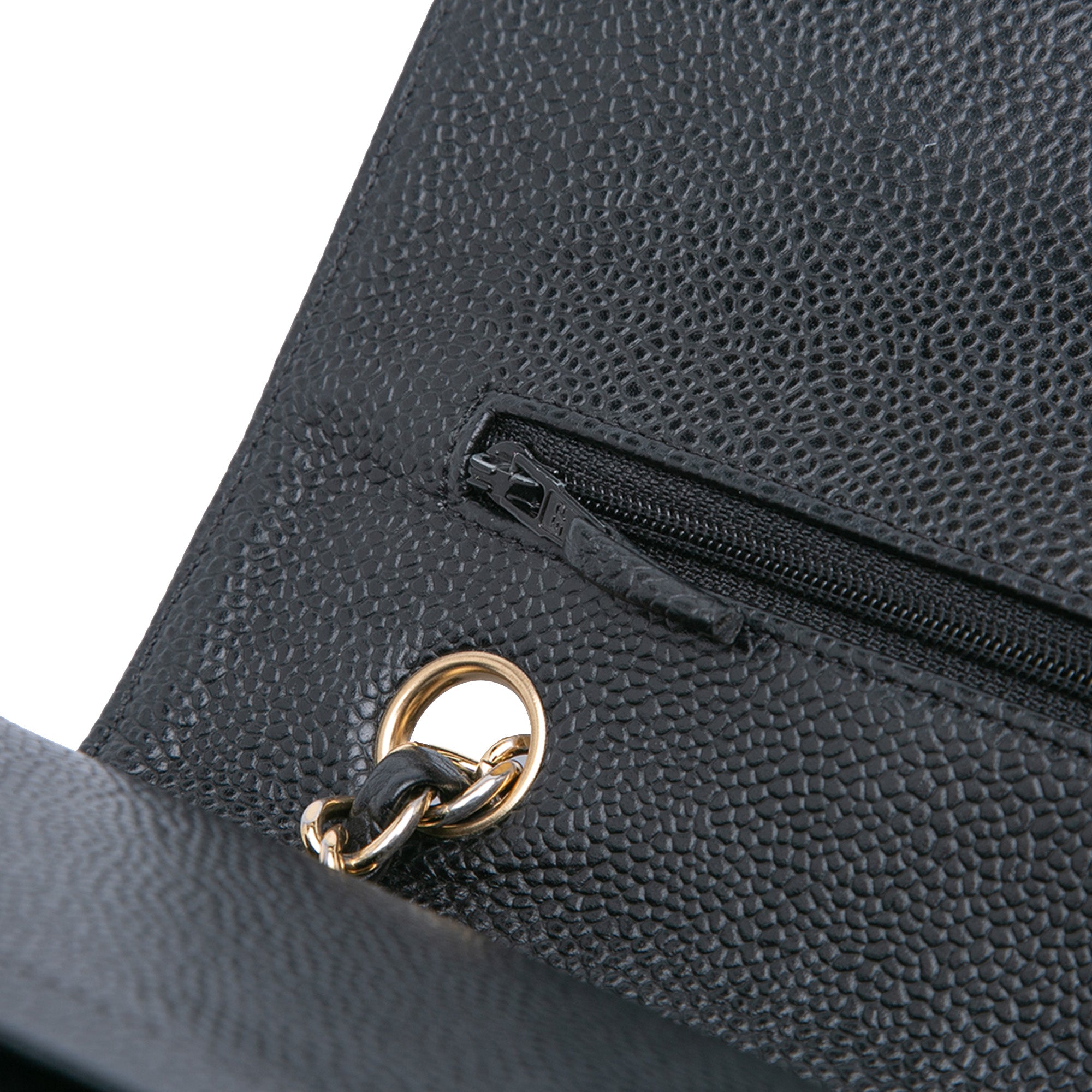 Medium Classic Caviar Double Flap