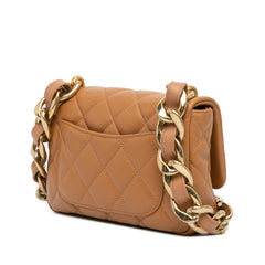 Small Quilted Lambskin Funky Town Flap