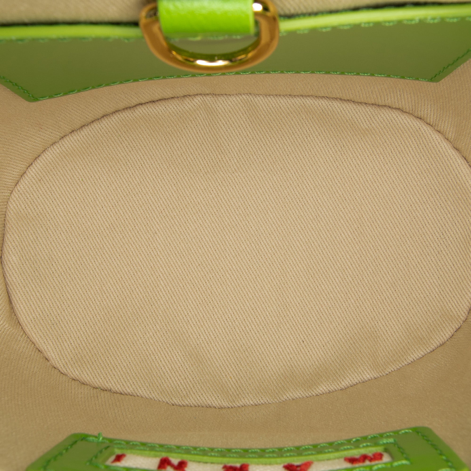 Micro Leather and Raffia Cotton Emroidered Tropicalia Bag