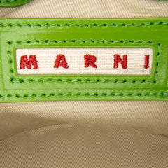 Micro Leather and Raffia Cotton Emroidered Tropicalia Bag
