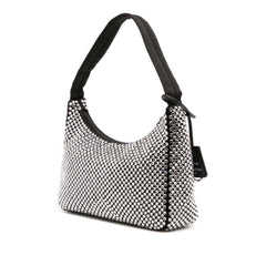 Mini Satin Crystal Re Edition 2000 Shoulder Bag