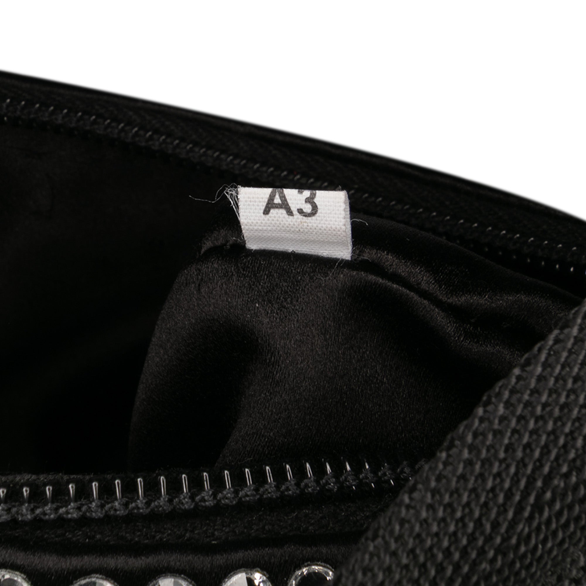 Mini Satin Crystal Re Edition 2000 Shoulder Bag