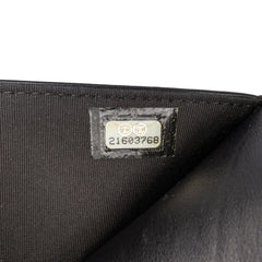 Bicolor Calfskin Boy Wallet On Chain
