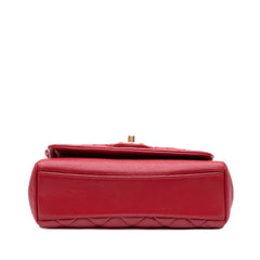 Small Quilted Lambskin Chain Link Flap