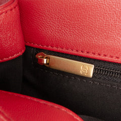 Small Quilted Lambskin Chain Link Flap