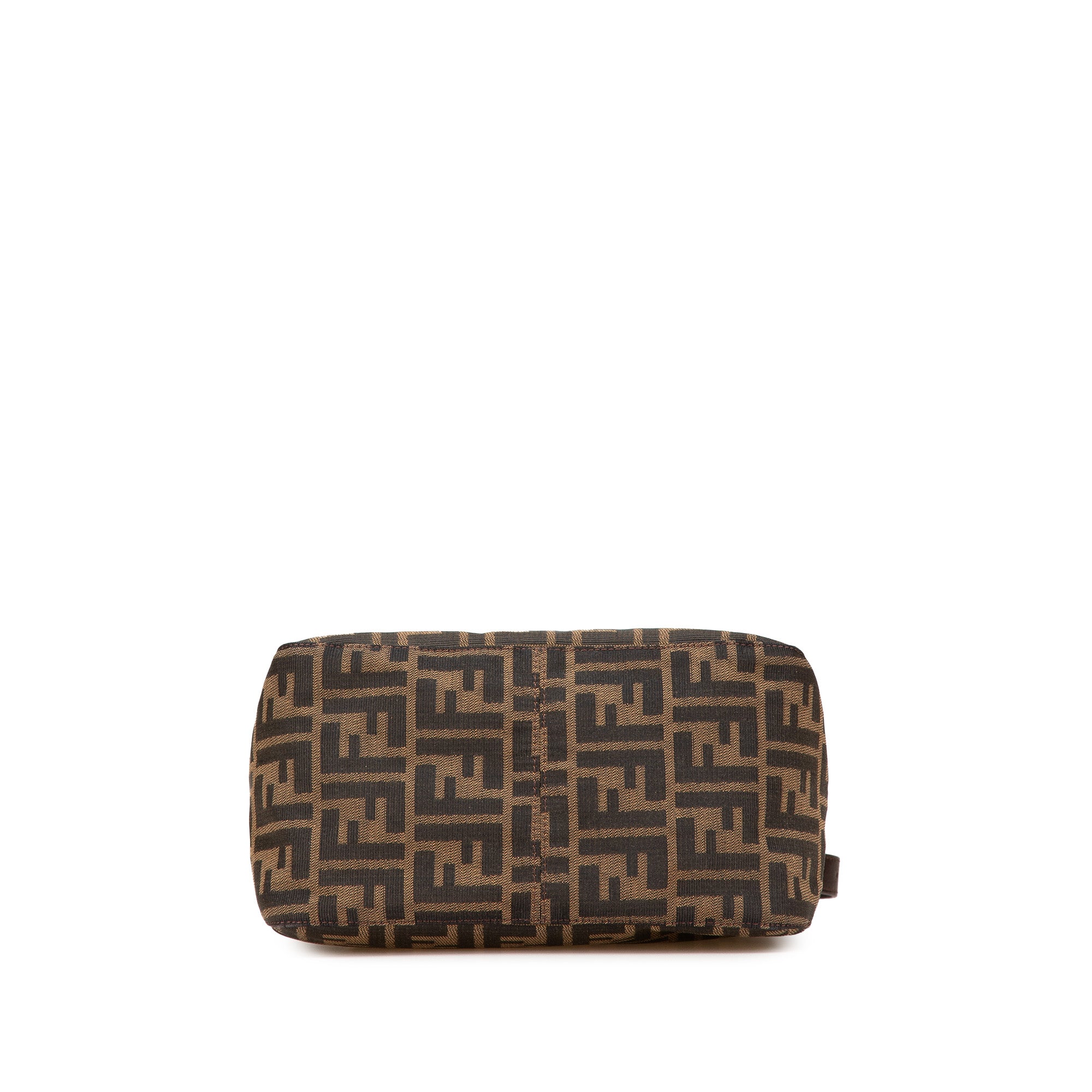 Zucca Canvas Double Flap Shoulder Bag