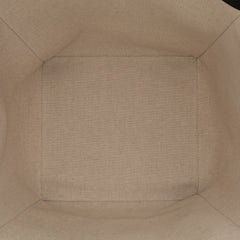 Large Canvas Vertical Square Cabas Tote