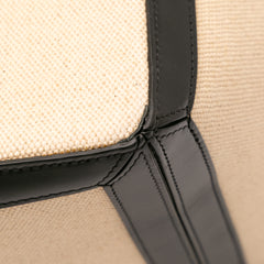 Large Canvas Vertical Square Cabas Tote
