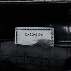 Large Patent Cannage Lady Dior