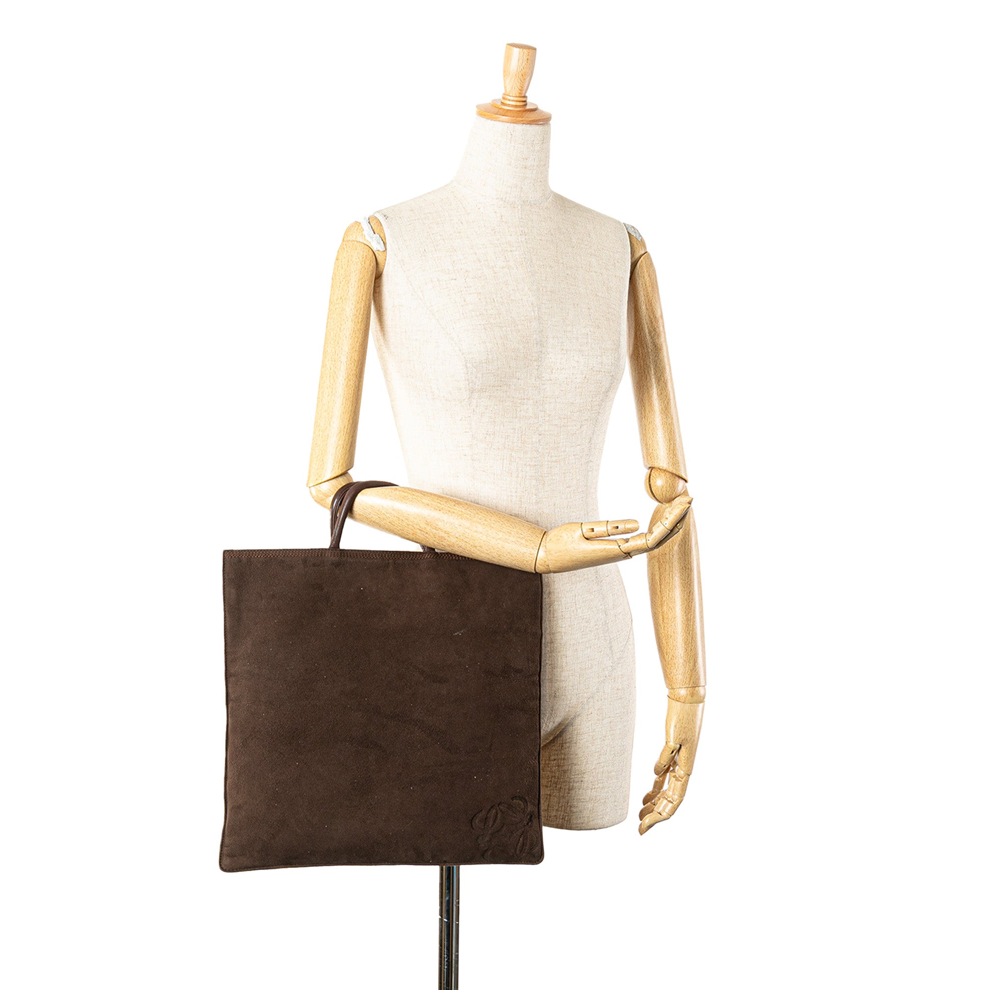 Anagram Suede Tote