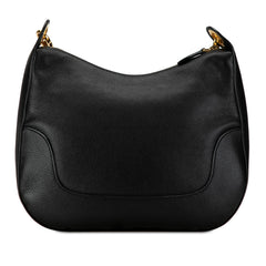 Vitello Daino Zippered Messenger Hobo