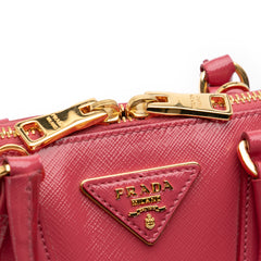 Small Saffiano Vernice Promenade Satchel