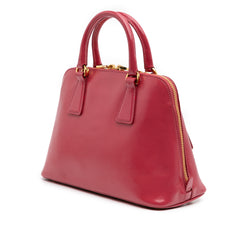 Small Saffiano Vernice Promenade Satchel