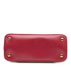 Small Saffiano Vernice Promenade Satchel