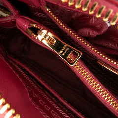 Small Saffiano Vernice Promenade Satchel