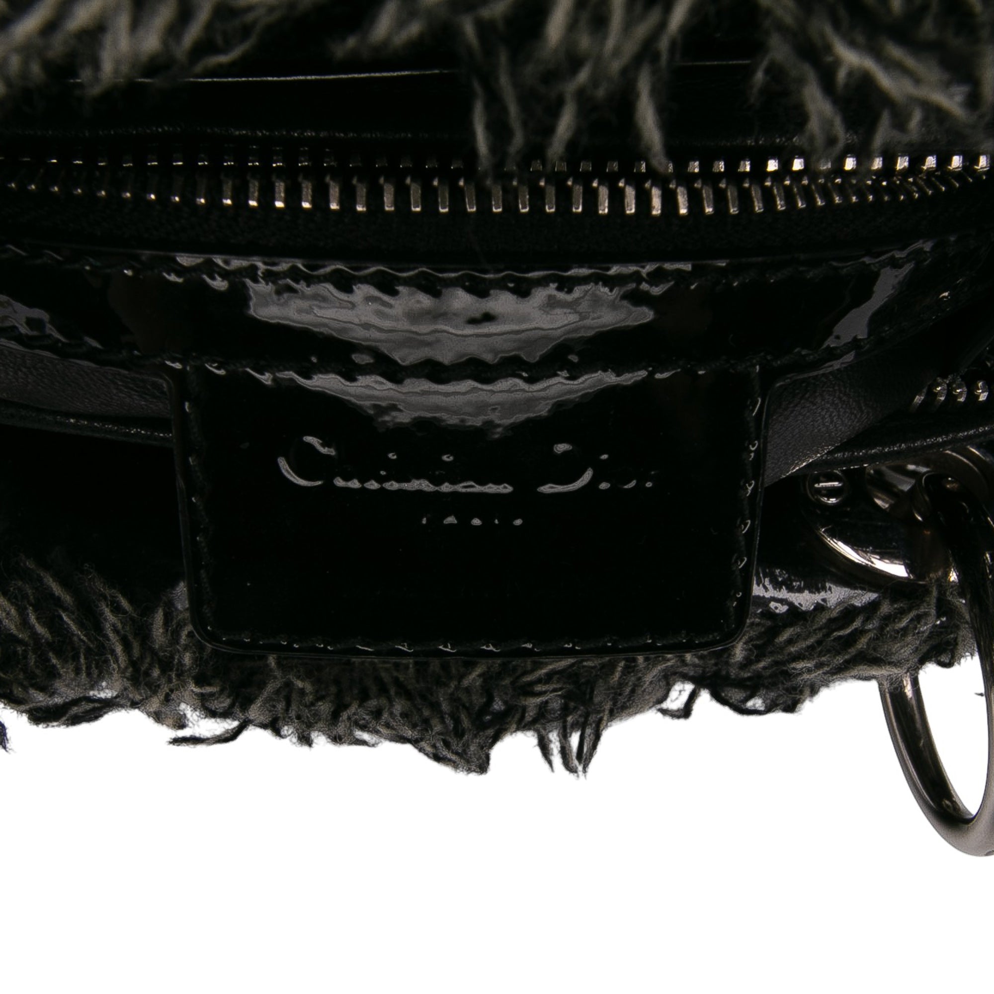 Medium Tweed Cannage Lady Dior