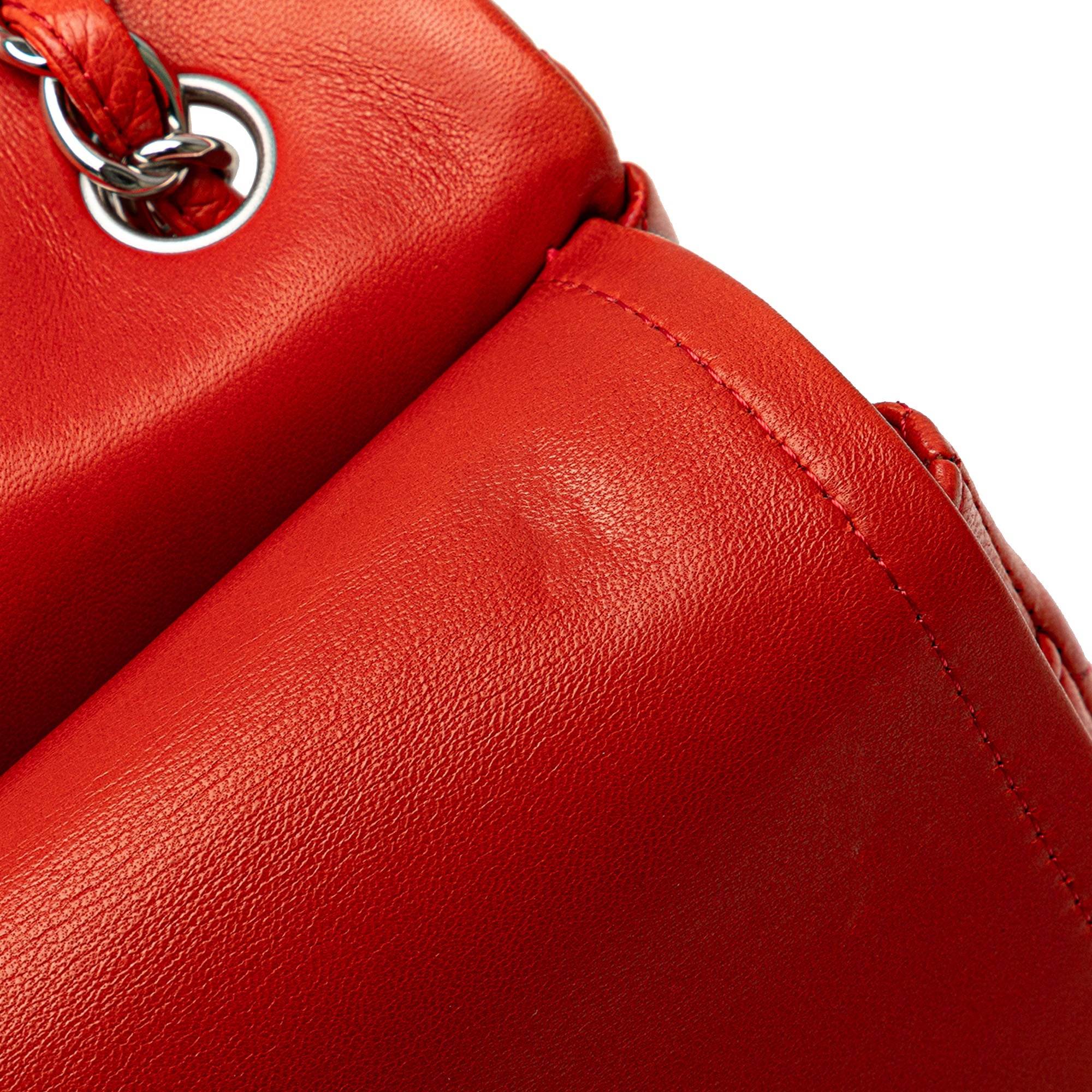 Jumbo Classic Lambskin Double Flap