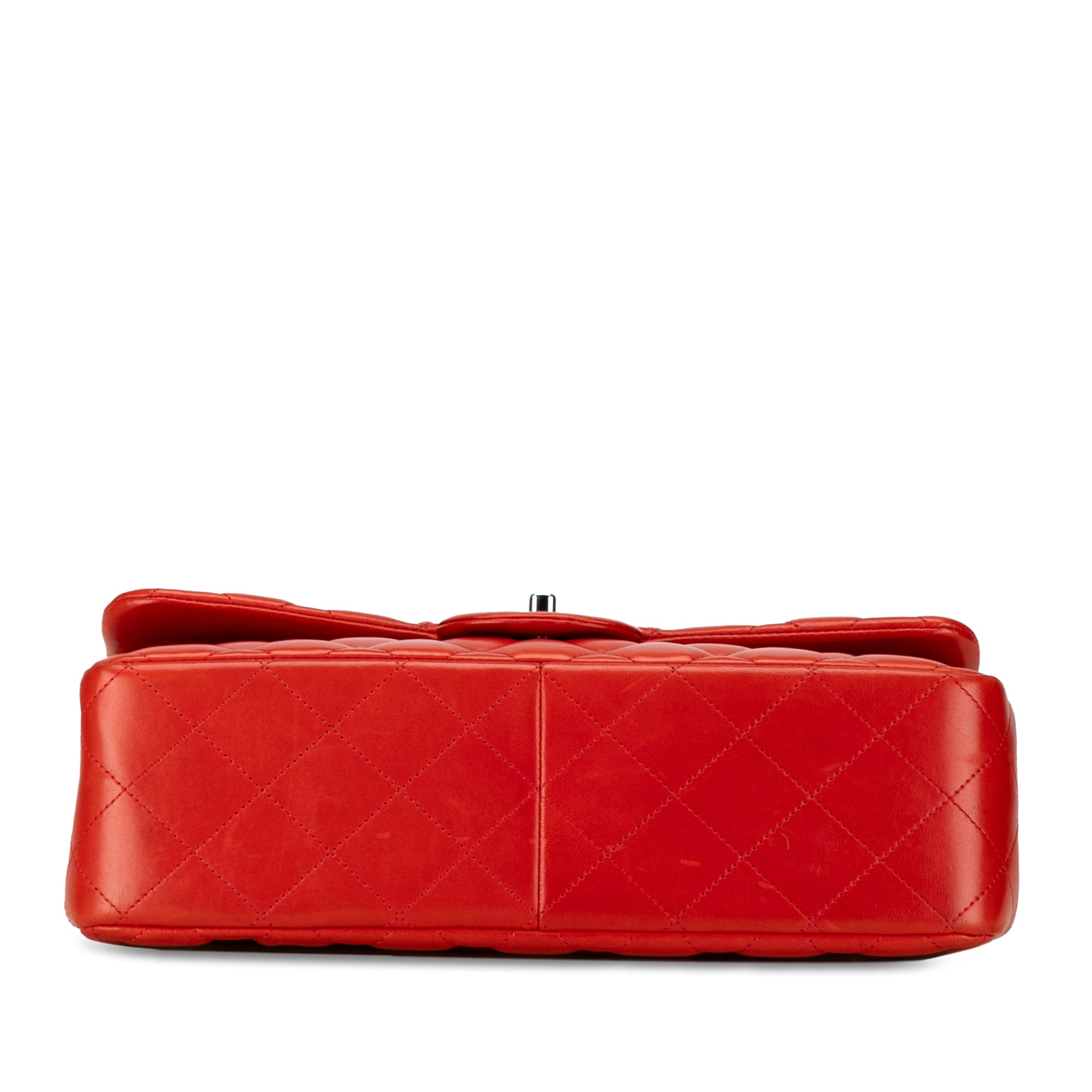 Jumbo Classic Lambskin Double Flap