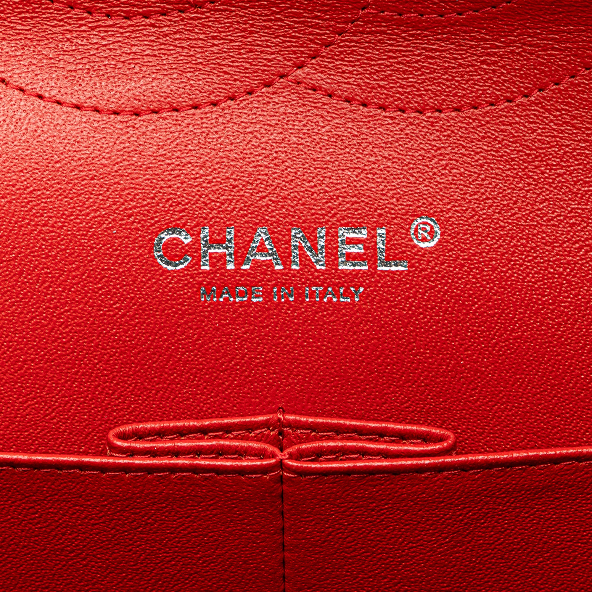 Jumbo Classic Lambskin Double Flap