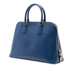 Large Saffiano Lux Promenade Satchel