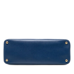 Large Saffiano Lux Promenade Satchel