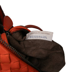 Nappa Intrecciato Cube Crossbody