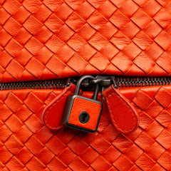 Nappa Intrecciato Cube Crossbody