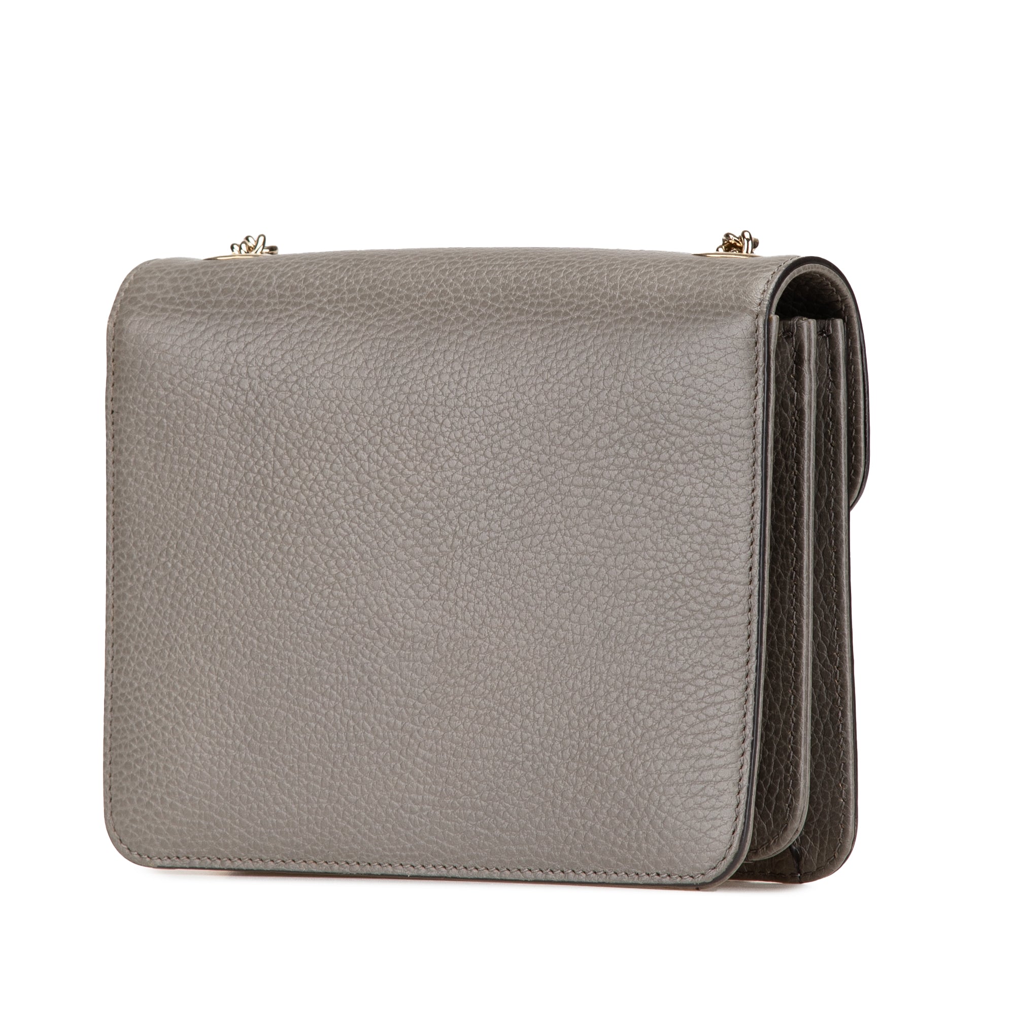 Small Dollar Calfskin Interlocking G Crossbody