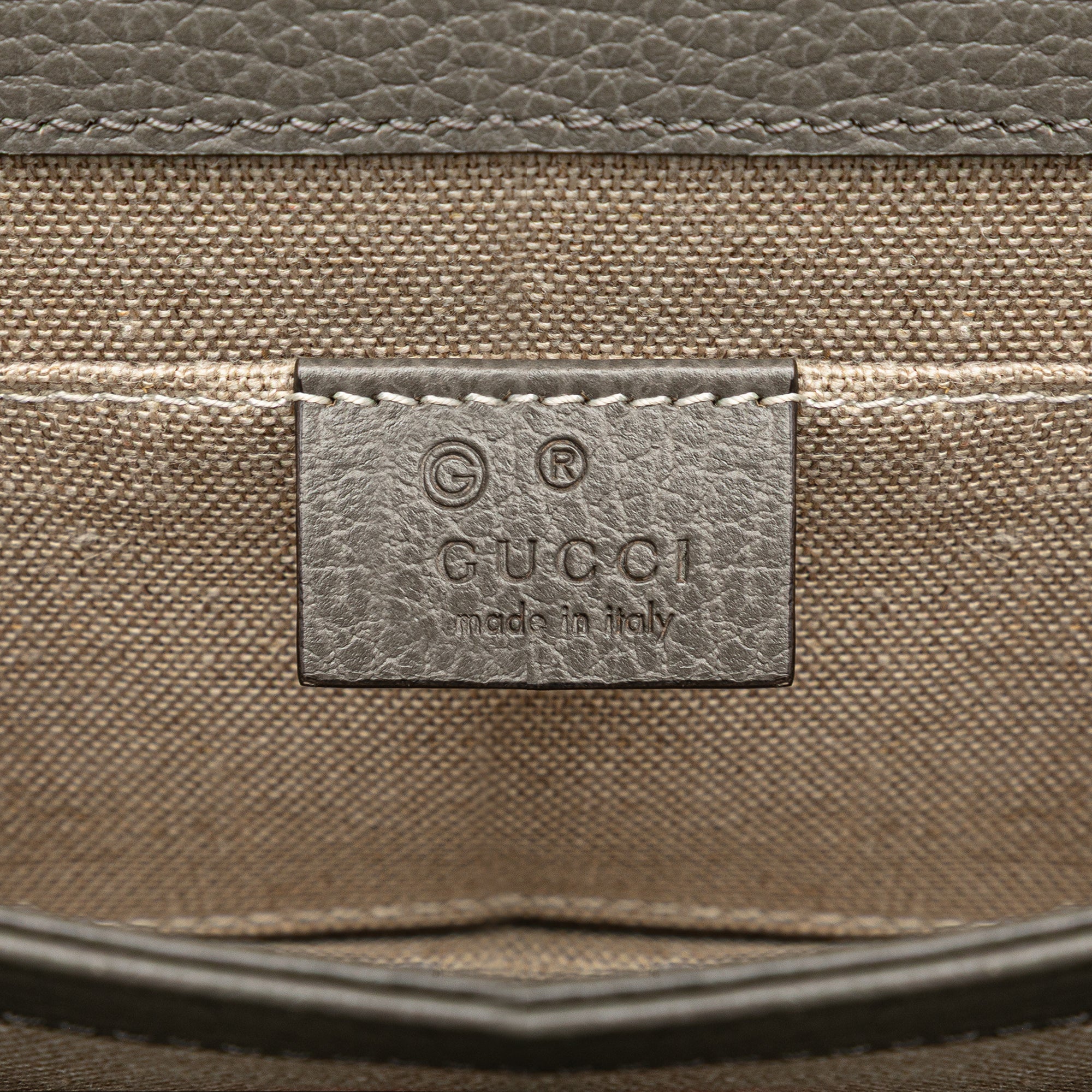 Small Dollar Calfskin Interlocking G Crossbody