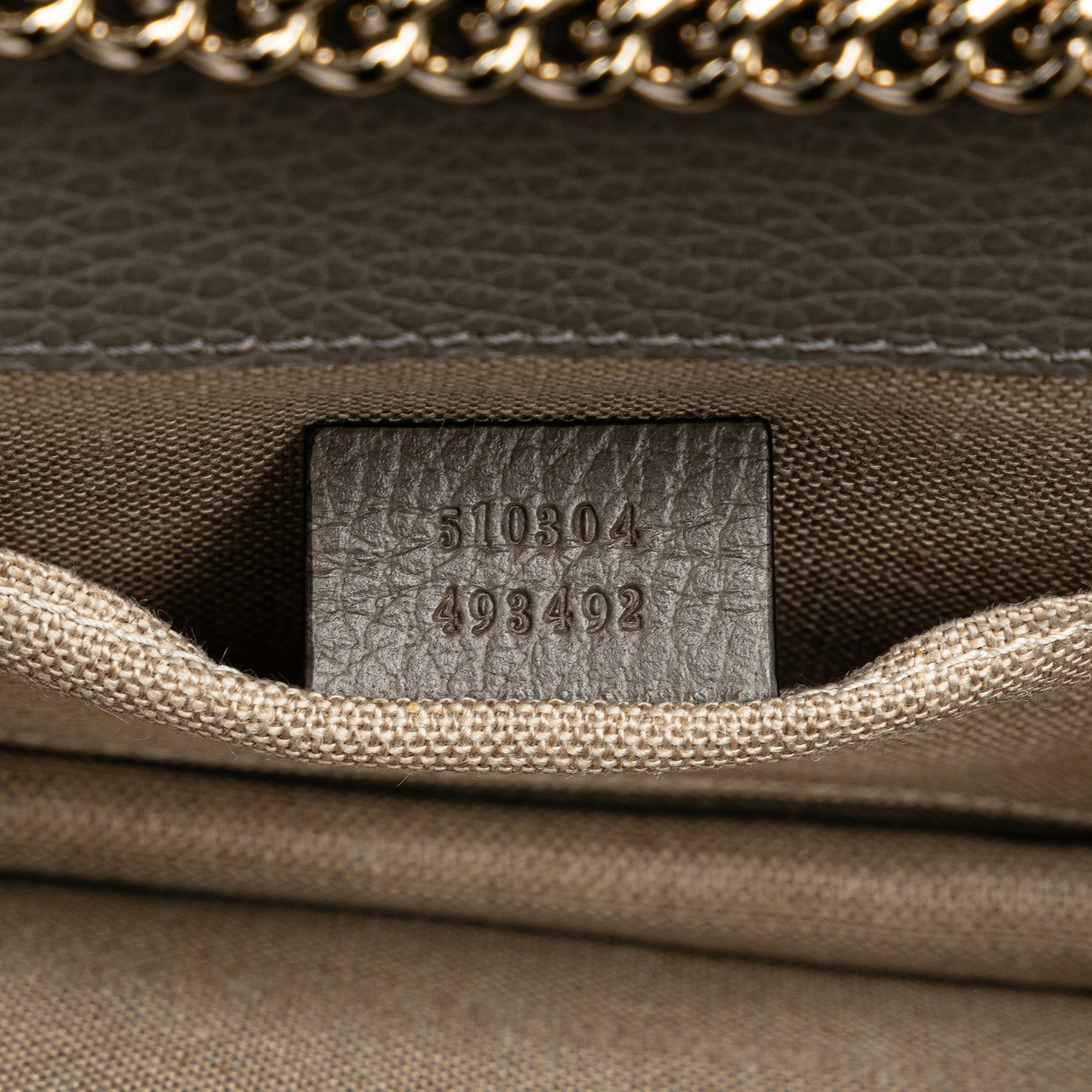 Small Dollar Calfskin Interlocking G Crossbody