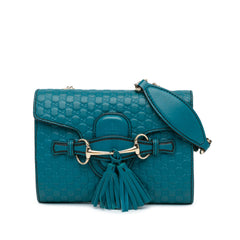 Mini Microguccissima Emily Crossbody