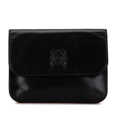 Anagram Leather Pouch