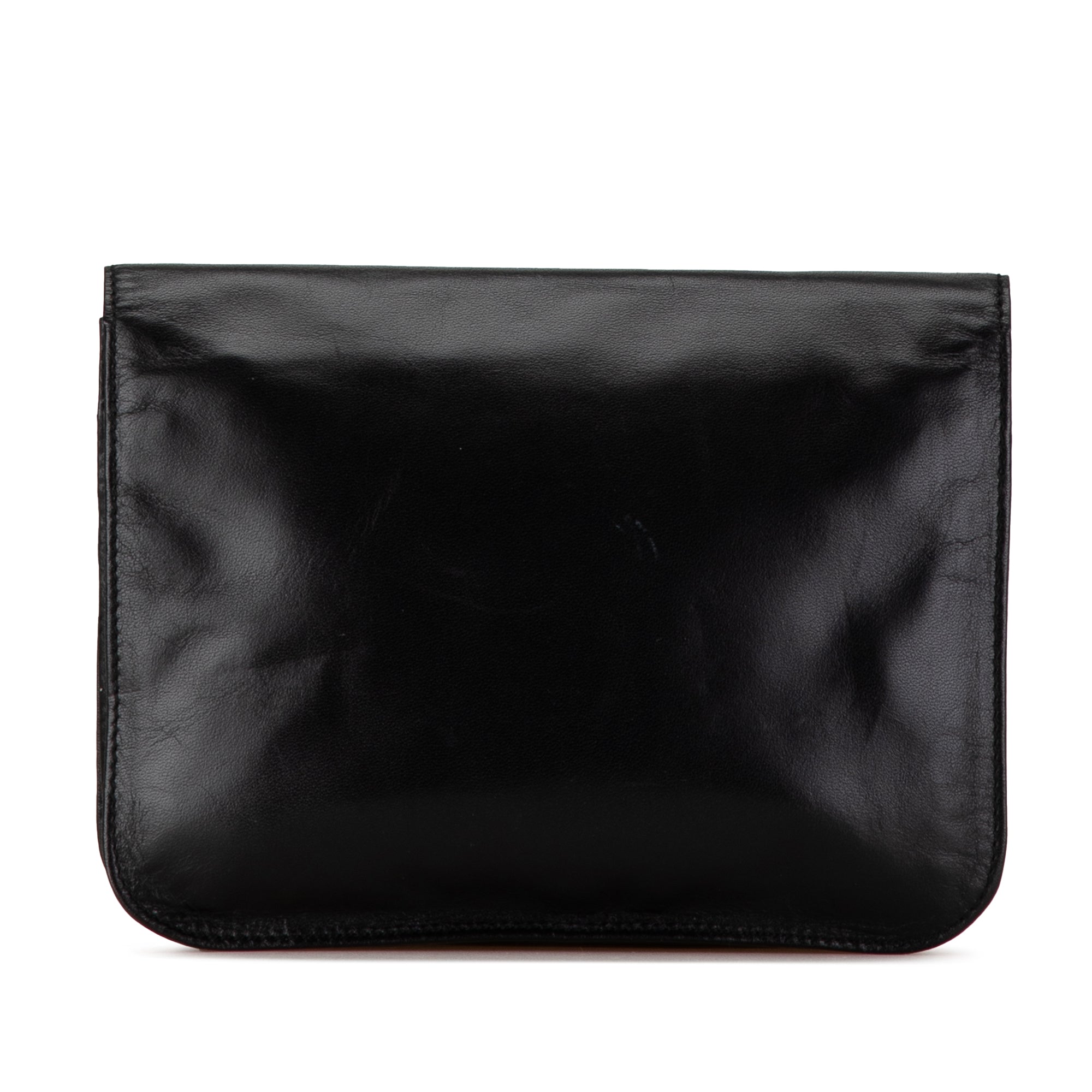 Anagram Leather Pouch