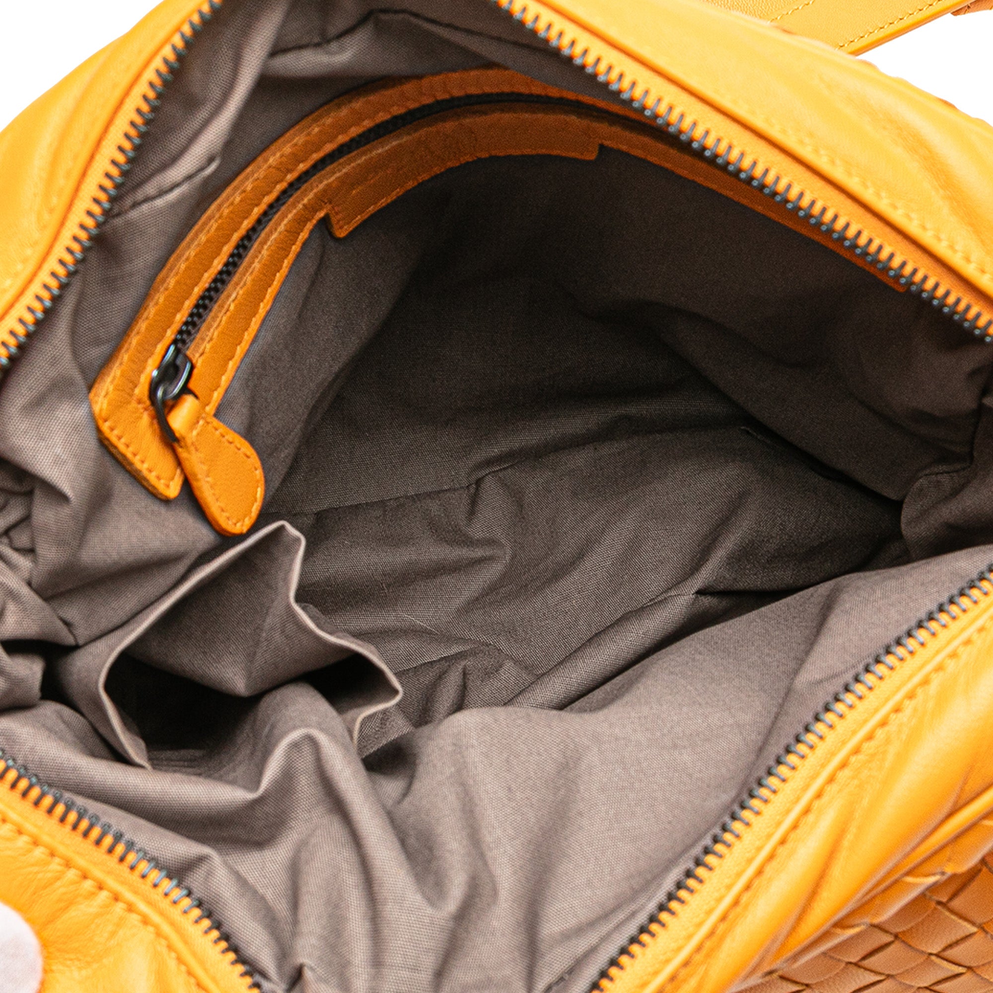 Nappa Intrecciato Front Pocket Messenger Bag