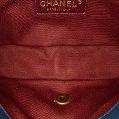 Paris-Salzburg Small Patent and Goatskin CC Eyelet Flap