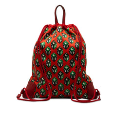 Printed Neo Vintage Drawstring Backpack_2