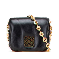 Shiny Lambskin Goya Puffer Case