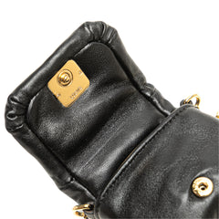 Shiny Lambskin Goya Puffer Case