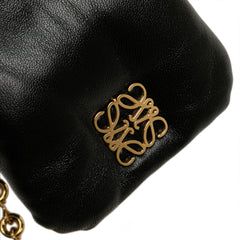 Shiny Lambskin Goya Puffer Case