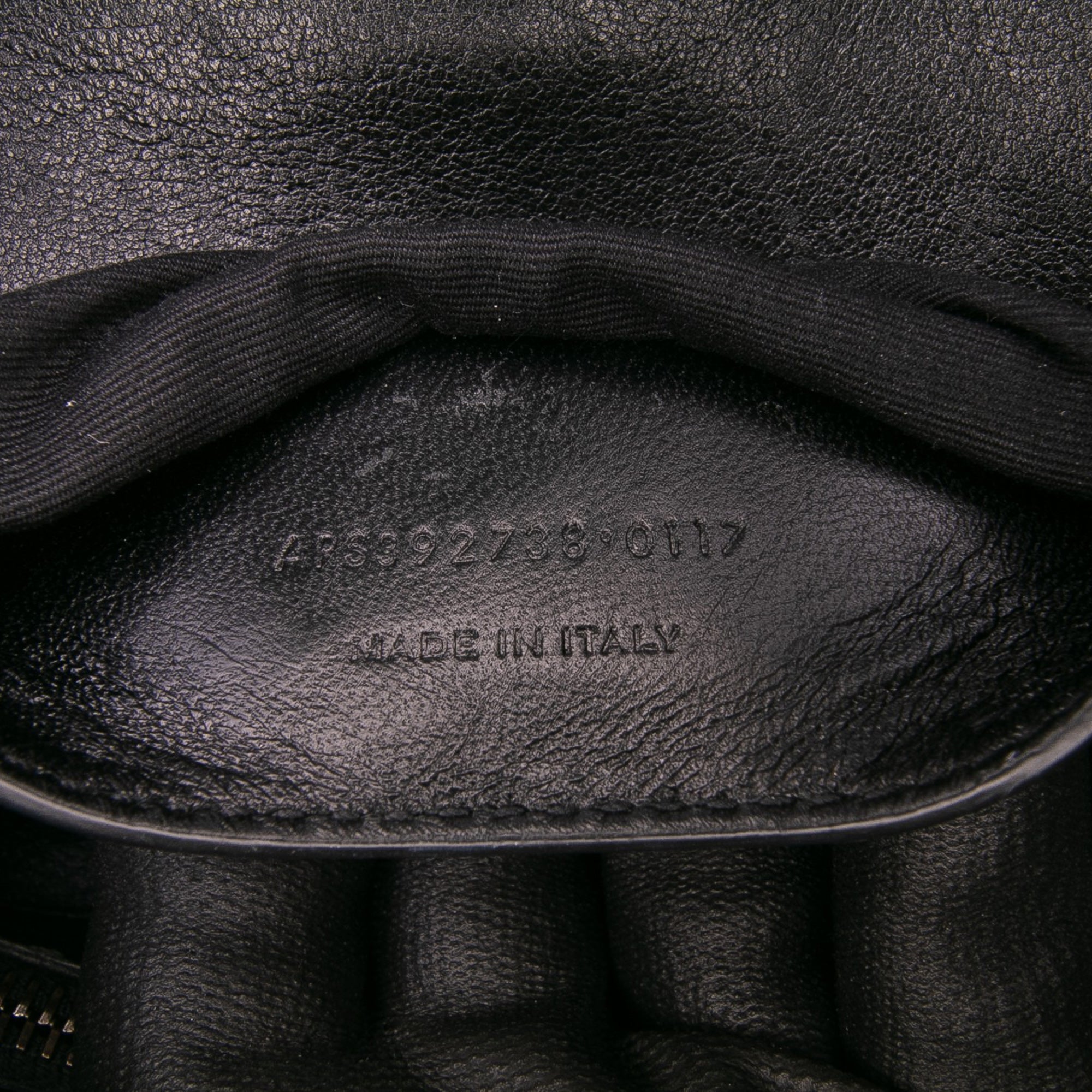 Large Quilted Diamond Calfskin Monogram College Satchel