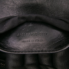 Large Quilted Diamond Calfskin Monogram College Satchel