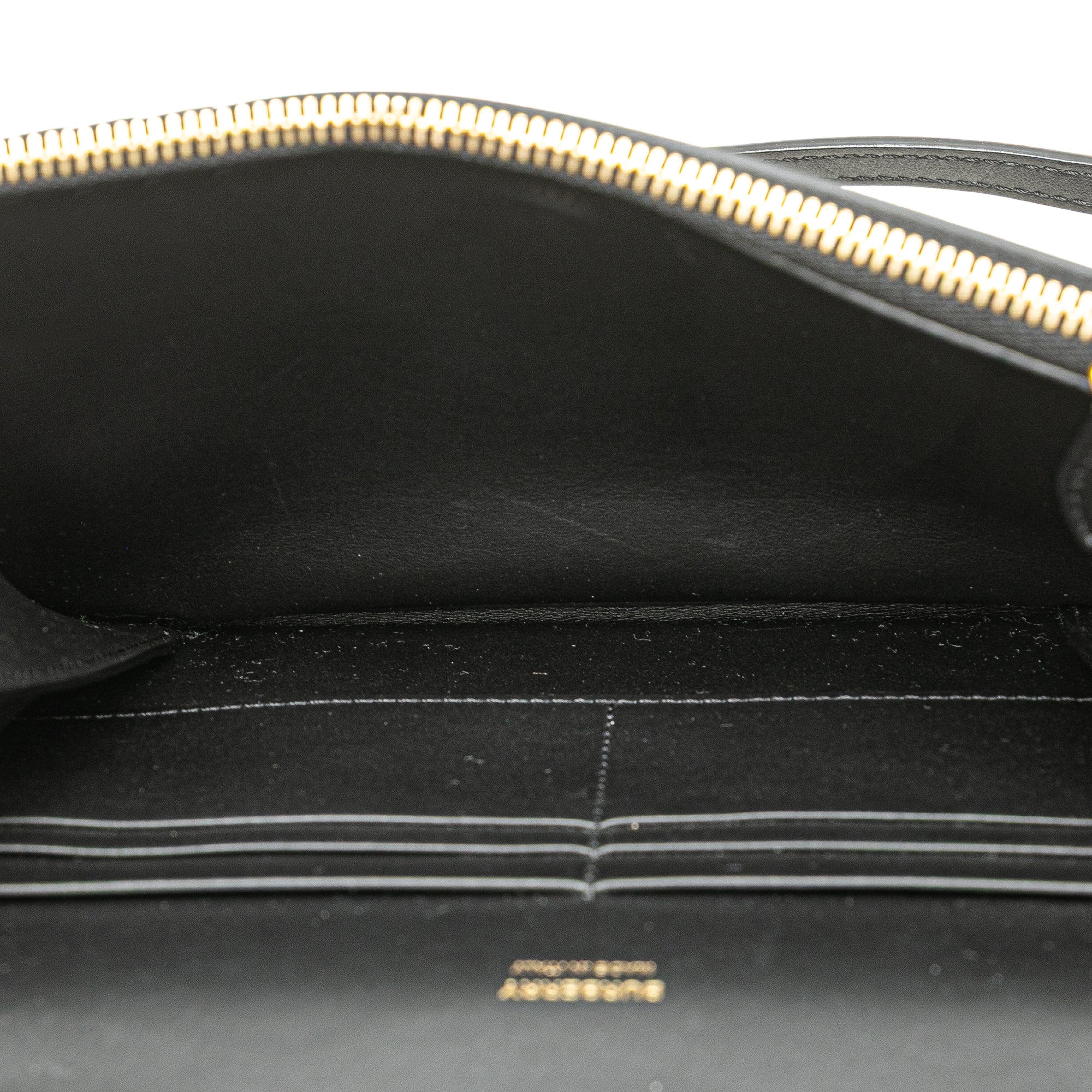Mini Leather TB Monogram Flat Crossbody