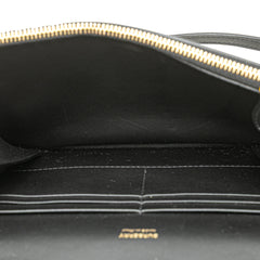 Mini Leather TB Monogram Flat Crossbody
