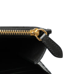 Mini Leather TB Monogram Flat Crossbody