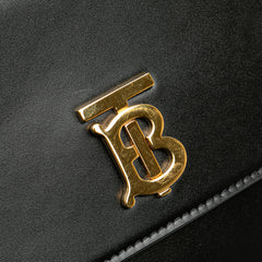 Mini Leather TB Monogram Flat Crossbody