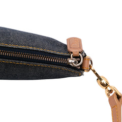 Mini Denim Saddle Pochette
