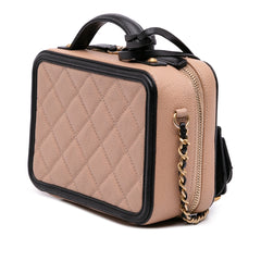 Small Caviar CC Filigree Vanity Case
