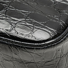 Croc Embossed Vara Handbag