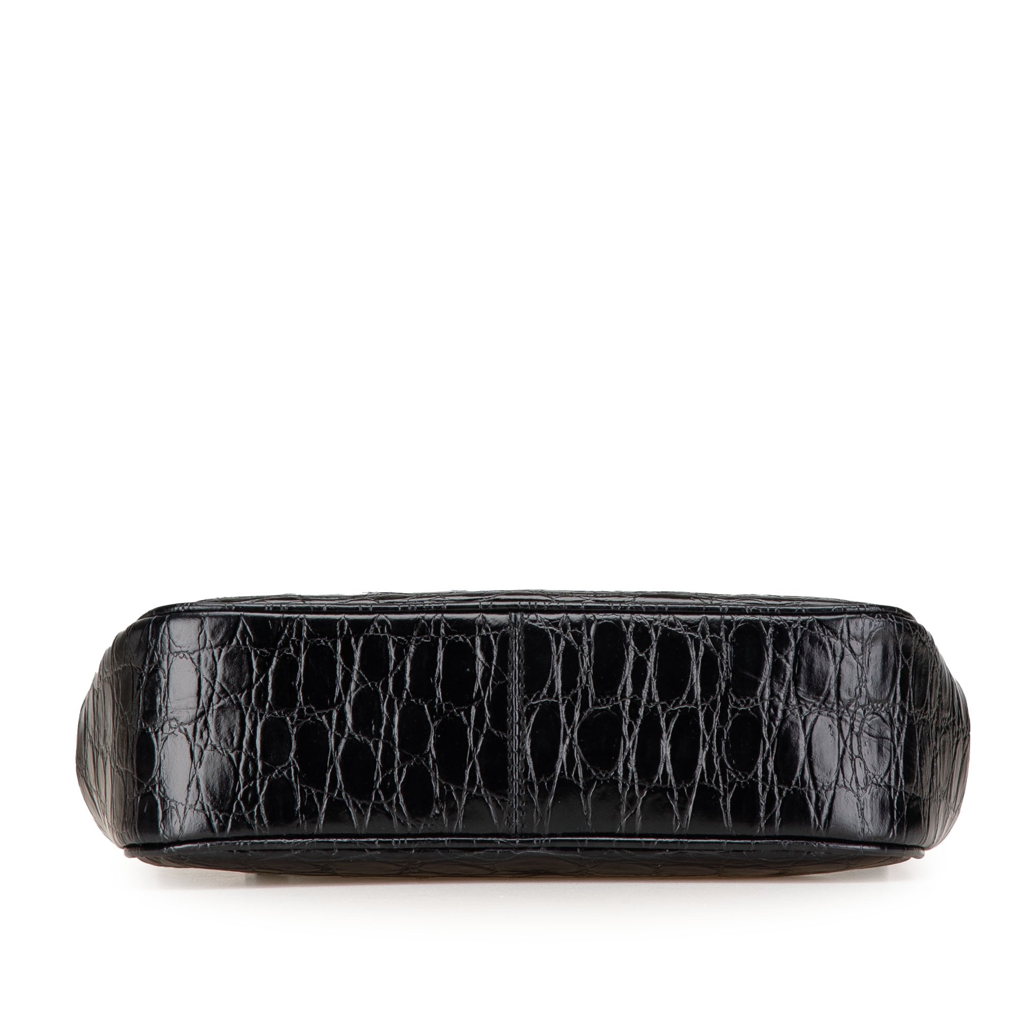 Croc Embossed Vara Handbag