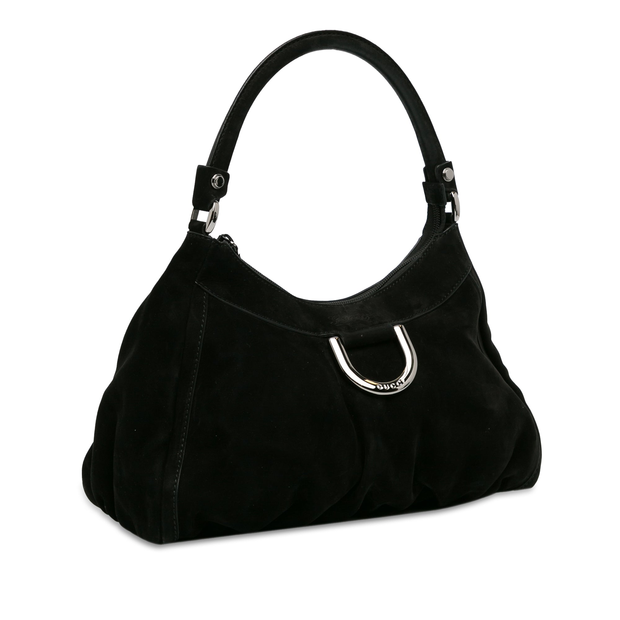 Suede Abbey D Ring Shoulder Bag_1